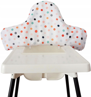 IKEA POTAH ANTILOP POTAH NA STOLIČKU S BODKAMI