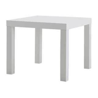 IKEA LACK stôl štvorcový stôl 55x55cm 2