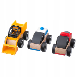Tatra, nákladné auto - Ikea lillabo kamióny set 3 ks.