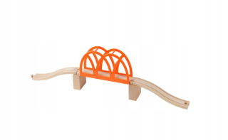 Drevená dráha pre deti - IKEA Lillabo Drevený fronty železničný most
