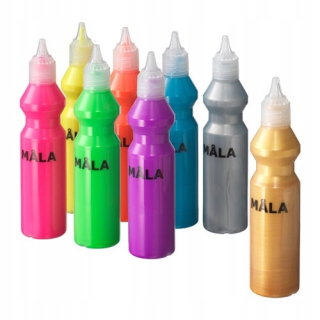 Farby na plagáty Ikea 8 ks x 80 ml