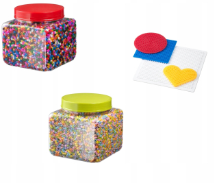 IKEA PYSSLA 2x Služba perle + plesne 4ks.
