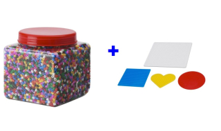 IKEA koraly Korálky 4 Formulár pre žehlenie Pyssla