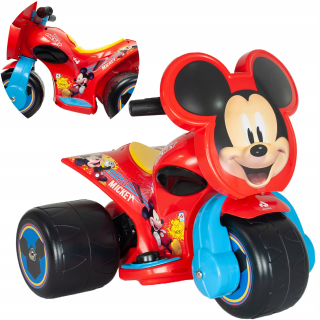 INJUSA Mickey Mouse trojkolka Samurai Ride-On pre deti so 6V batériou