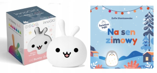 Nočná lampa do detskej izby - Innogio Silicone Lamp Gio Bunny Midi Colors