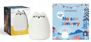 Nočná lampa do detskej izby - Innogio Silicone Lamp Gio Kitty Midi Colors