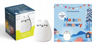 Nočná lampa do detskej izby - Innogio Silicone Lamp Gio Kitty Mini Colors