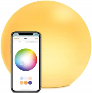 Nočná lampa do detskej izby - Inteligentné Portable Lamp Eve Flare LED