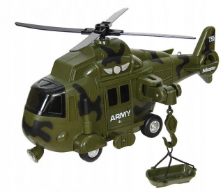Helikoptéra - Interaktívny vojenský záchranný vrtuľník 1 16