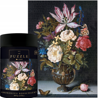 Interdruk puzzle 1000 El Art Bosschaert zátiší s kvetmi