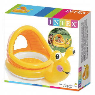 Intex Mini Bazén Slimák 145 x 102 x 74 cm