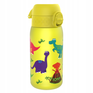 Ion8 I8RF350PYDINO Dinosauria fľaša na vodu 350 ml žltá