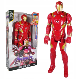 Akčná figúrka, postavička - ŽELEZNÝ ČLOVEK VEĽKÝ OBRAZ AVENGERS MOBILNÝ ZVUK 30cm