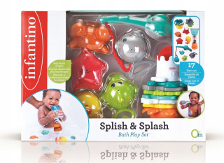 Hračka do vody - Infantino set 4 hračky do vane 305076