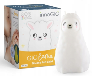 Nočná lampa Innogio biela