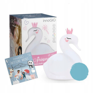 Nočná lampa do detskej izby - silikón lampa INNOGIO GIO 120 Princess