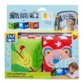Kniha pre bábätko - Interaktívne obojstranná book TAF TOYS 10635