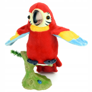 Interaktívne Parrot Maskot Opakuje Gada Plyšová