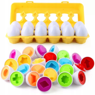 Vajcia Puzzle Sorter Vzdelávacie hračky bloky