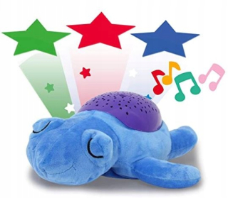 LED projektor nočnej oblohy - Jamar Zasnený Projektor Turtle