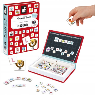 JANOD MAGNETIBOOK - POĽSKÁ ABECEDA učenie písmen