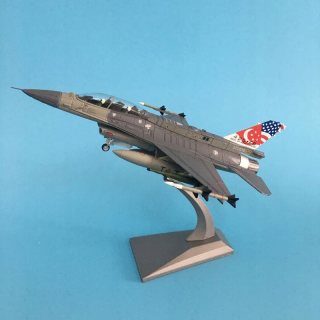 Model lietadla lietadla Jason Tutu 1:72 F16 Singapore Fighter Toy For