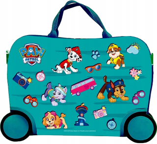 Detský kufor Paw Patrol Nickelodeon 28 l Odtiene zelenej, Viacfarebný