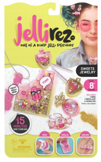 Jelly REZ sladkosti šperky set
