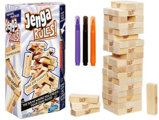 Jenga drevená - Tower od Klocków hry Hasbro B4448