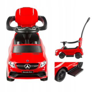 Chodítko pre deti - Rider Mercedees Red Car Pogach Music