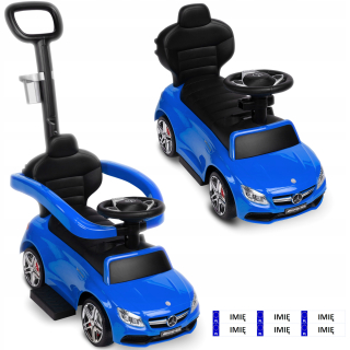 MERCEDES PUSH RIDER 3v1 AUTÍČKO VEĽKÉ AUTO