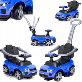 Detské odrážadlo - Jazdec Pachacz Walker 3v1 Rubber kolo auto