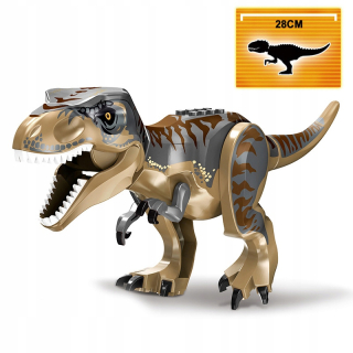 Jurassic Dinosaur figúrka Trex 28cm - Lego Card