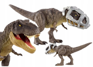 Krok drvenia Mattel T-Rex