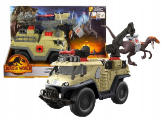 Vozidlo Mattel Jurassic World Lapač dinosaurov GWD65