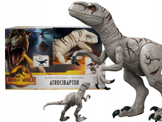 JURSKÝ SVET OBROVSKÝ KOLOSÁLNY DINOSAUR ATROCIRAPTOR 93 cm