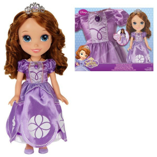 Bábika princezná - Bábika Jakks Pacific Sofia + Šaty pre