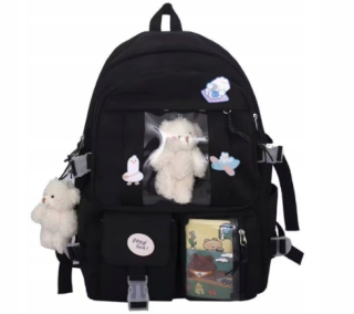 Viackomorový školský batoh 5454SWI54RI45 Multicolor 20 l