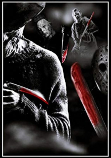 Jason Voorhees Freddy Krueger Vtipné a stresujúce puzzle 1000 KS