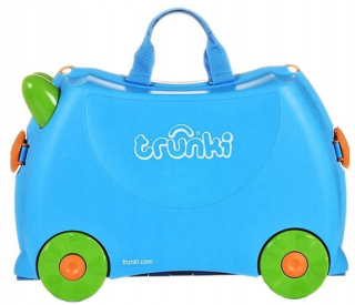 Trunki detský kufor 18 l Odtiene modrej