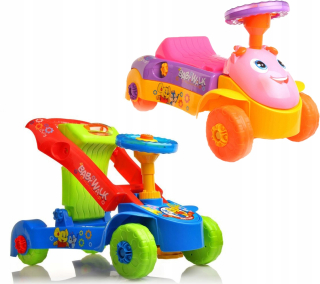 Chodítko pre deti - Jazdec Pachacz 2v1 hračka pre deti + Building Blocks