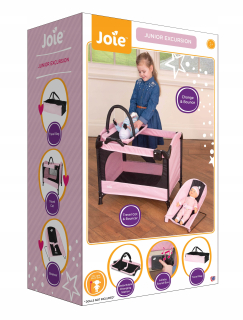 Postieľka pre bábiku - 
 Joie Doll Postieľka Scroll šité 3v1