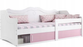 INTERBEDS posteľ Julia 80 x 160 cm biela