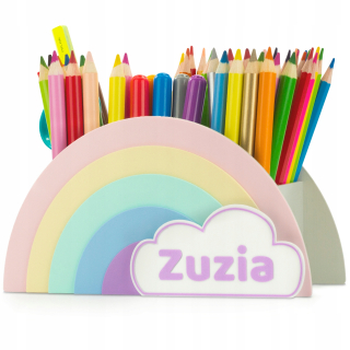 Kajawis Organizátor Desk dúhový náradie ceruzkou