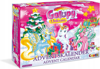 Adventný kalendár 2021 Unicorn jednorožec