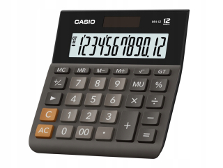 Kancelársky kalkulátor Casio MH-12BK-S