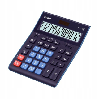 Kancelársky kalkulátor Casio GR-12-BU