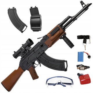 AK47 RIFLE Stroj pre gélové gule 2x časopis