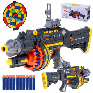 Detská zbraň - Puška Blaze launcher + oštep štít