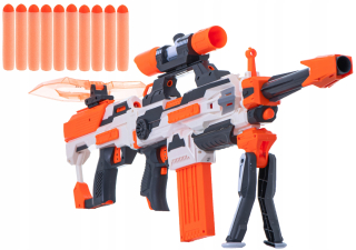 Detská zbraň - Rifle Blaster Modulárne 5W1 šípky 80ks XXL
